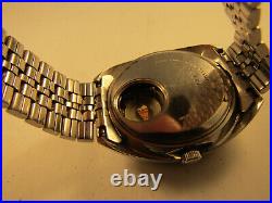 Seiko 0903 Quartz Day Date 1975 Watch With Original Band To Restore Or Parts