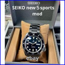 Seiko 5Sports Mod Advanced Parts Custom Sapphire Dome Srpd55