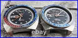 Seiko 6139-6002 POGUE Chronograph Automatic Vintage Watch Parts Service Qty. 2