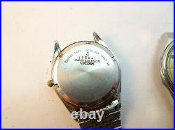 Seiko 8823 And 7123 1980's Quartz Movement Watches For Restoration Or Parts