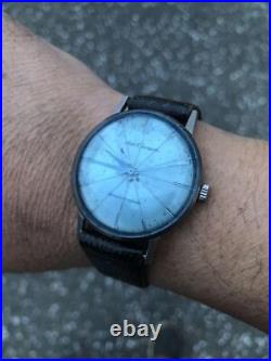 Seiko Champion Antique Hand-Wound Men's Watch Unusual Dial For Parts/Repair