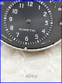 Seiko Sportura Kinetic 9t82-oa20 Chrono 38 Jewels Mens Watch For Repair Or Parts