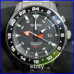 Seiko Sportura Kinetic GMT SUN015P1 5M85-0AA0 sapphire 100M 45mm PARTS REPAIR