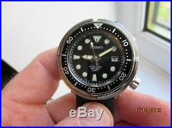 Seiko TST Tuna Diver Sumo Dial & hands all Original Parts Drilled Lugs Big Crown