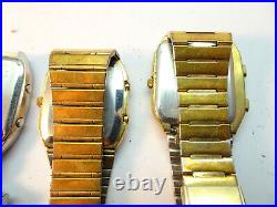 Seiko h357 and h229 lot of 1980's vintage digi ana watches for repair or parts