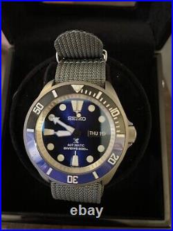Seiko mod 42mm case with sapphire NH36 movement. All new parts