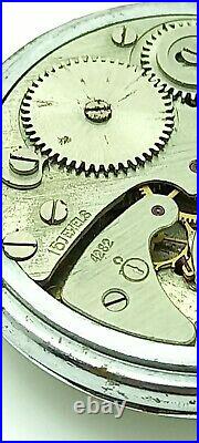 Sekonda Manual Hand Winding Vintage Pocket Watch For Parts