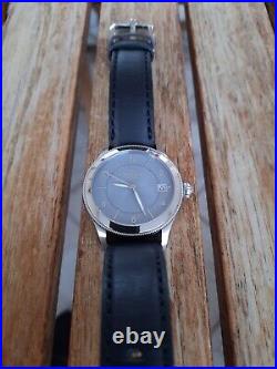 Shinola The Gail 36 mm Slate Blue Dial Quartz w Leather Strap US Built