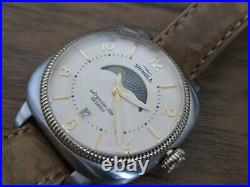 Shinola The Gomelsky Moon Phase Two Tone Cream Dial w Leather Ladies 36mm