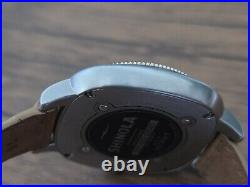 Shinola The Gomelsky Moon Phase Two Tone Cream Dial w Leather Ladies 36mm