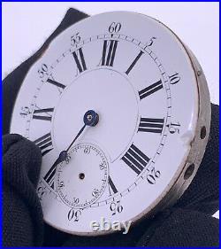 Silverly Geneve hand manual vintage 45 mm pocket watch NO Funciona for parts