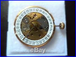 Swiss 25 Jewel Genuine Eta 2824-2, With Date Wheel, Hands, Stem, Crown