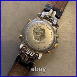 TAG Heuer Senna Model CG1122-0 Gray Junk for Parts Japan