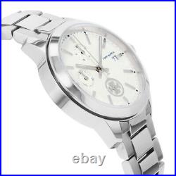 TORY BURCH Collins Womens Chronograph Watch, White Dial, Stainless Steel Band