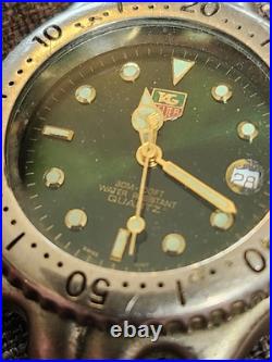 Tag Heuer 97675 Watch For Parts Or Repair Non Working