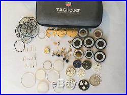 Tag Heuer Watch Parts Dial + Movement + Hands + Boxes + More
