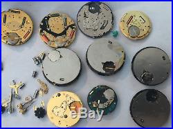 Tag Heuer Watch Parts Dial + Movement + Hands + Boxes + More