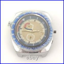 Tegrov Chronograph Tachymeter Manual Winding Vintage Watch For Parts