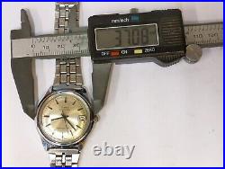 Timex Automatic Silver Dial Mint 46554 10878 Men's Not Working Parts Purpose