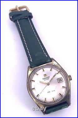 Tissot 41620 Pr 516 2461 Hand Manual 34 mm Doesn'T Works For Parts Watch Swiss