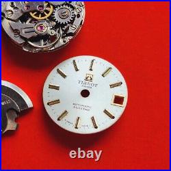 Tissot Seastar Watch Movement Cal 2381 parts watchmaker repair ladies dial hands