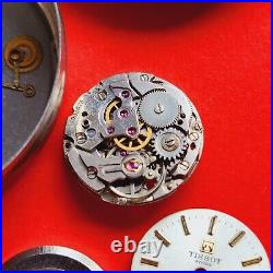 Tissot Seastar Watch Movement Cal 2381 parts watchmaker repair ladies dial hands