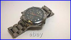 Titanium Seiko Space Navigator 6M23-7010 SBBD005 Dancing Hands for PARTS/REPAIR