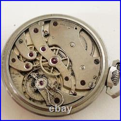 ULYSSE NARDIN LOCLE&GENEVE pocket watch hand winding Junk for Parts Japan