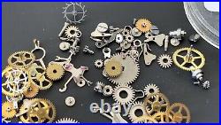 UNIVERSAL GENEVE Cal. 216 lot lote parts lot vintage hand manual movement watch