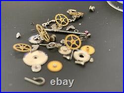 UNIVERSAL GENEVE Cal. 258 lot lote parts lot vintage hand manual watch