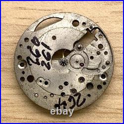 Universal Genève 260 261 264 Hand Manuale 23,5mm No Funziona For Parts Watch