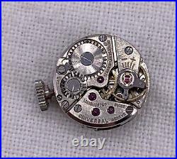 Universal Genève 542 Hand Manual 13,5mm Doesn'T Works For Parts Watch Swiss