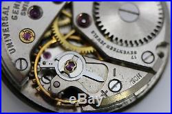 Universal Geneve 800 Swiss Mechanical Hand Wind Watch Parts Vintage Movement
