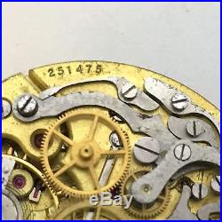 Universal Geneve Compax Movement, Dial, Pushers And Hands 100% Genuine Cal. 283