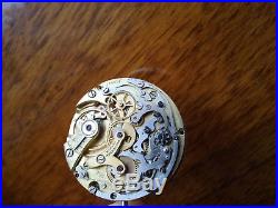 Universal Geneve Unicompax Cal 285 complete movement running with dial and hands