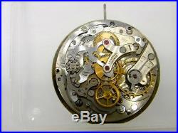Universal Geneve Unicompax Cal 285 movement running with dial and hands