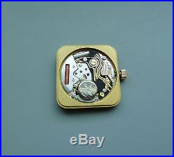 Universal Geneve Watch Quartz Movement1-43 With Dial/crown/hands/running/parts