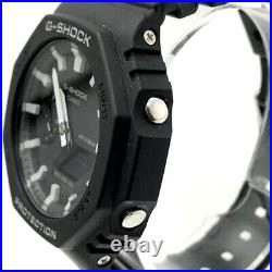 Used CASIO G SHOCK GA 2100 1A1JF Custom Parts Set Watch Watch Carbon Core Gu