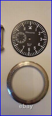 VINTAGE DEBAUFRE Nav B 6497 WithSWISS HAND WINDING back cover 6498 BRAND NEW PARTS