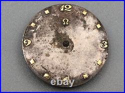 VINTAGE OMEGA CAL 371 WATCH P6521 MOVEMENT 1940'S WithDIAL AS IS PARTS RESTORATION