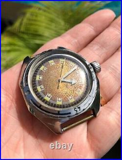 VOSTOK Amphibia USSR Vintage Tropical Dial Diver Watch 2409 Parts Repair Soviet