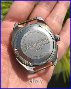 VOSTOK Amphibia USSR Vintage Tropical Dial Diver Watch 2409 Parts Repair Soviet