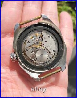 VOSTOK Amphibia USSR Vintage Tropical Dial Diver Watch 2409 Parts Repair Soviet