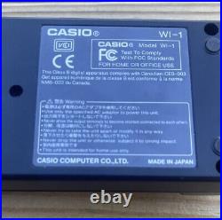 VTG CASIO WMP-1 MP3 Player Wristwatch 2002 Japan UNTESTED AS IS/FOR PARTS REPAIR