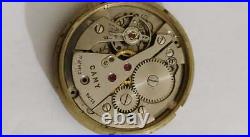 Venus 227 Vintage hand winding watch movemen not working for parts good balance