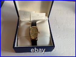 Veronese watch swiss parts made in Italy gold over 925 sterling silver ladies