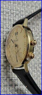 Vicence 14k Second Time Zone Swiss Parts Men's Watch