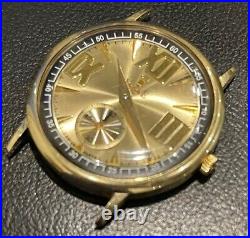 Vicence Ladies 14K Gold Watch Case & Steel Back Excellent Condition