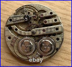 Victor Jeannot Genève Hand Manual 34mm Doesn'T Works 4 Parts Pocket Watch