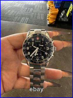 Victorinox Swiss Army 241122 Chronograph Watch (As-Is/For Parts only)
